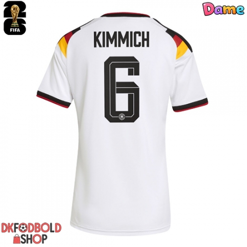 Tyskland Joshua Kimmich #6 Hjemmebanetrøje Dame VM 2026 Kort ærmer